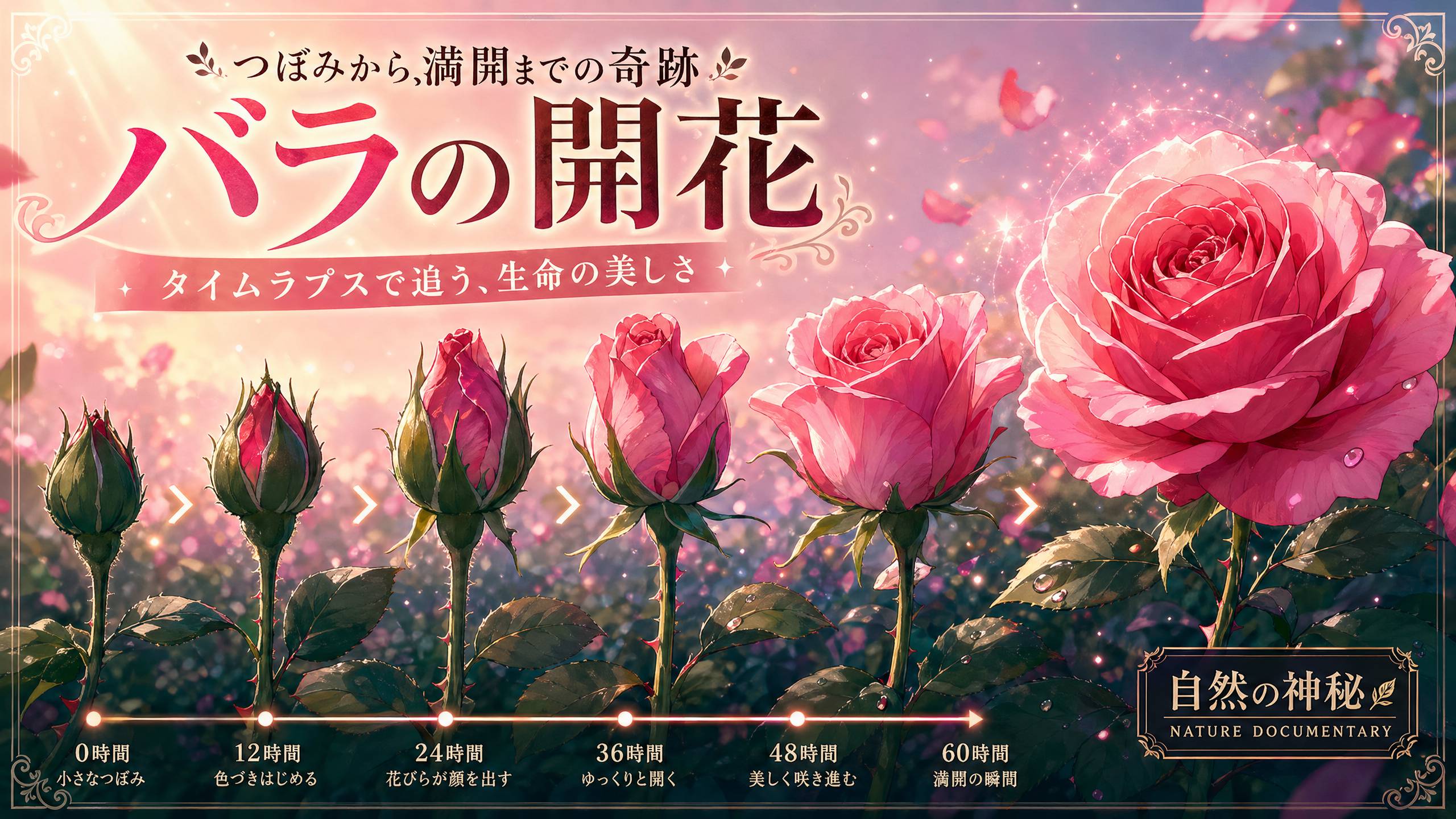 网红主播植物视频-花朵绽放延时视频